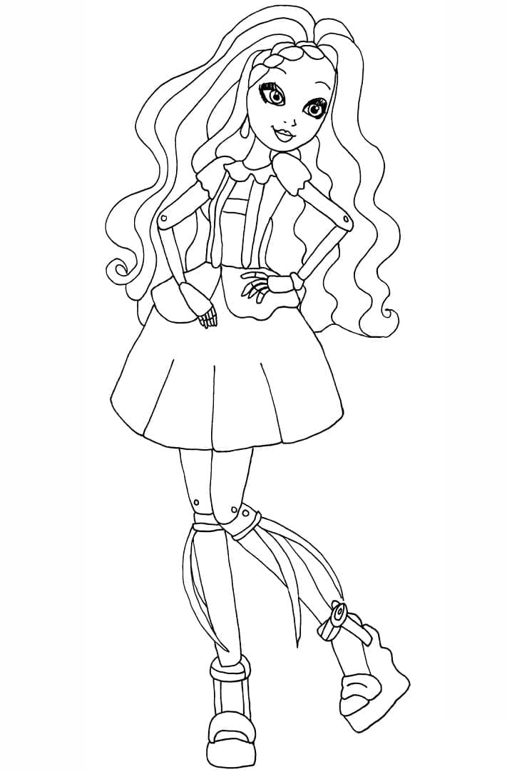 Cedar Wood di Ever After High ausmalbilder