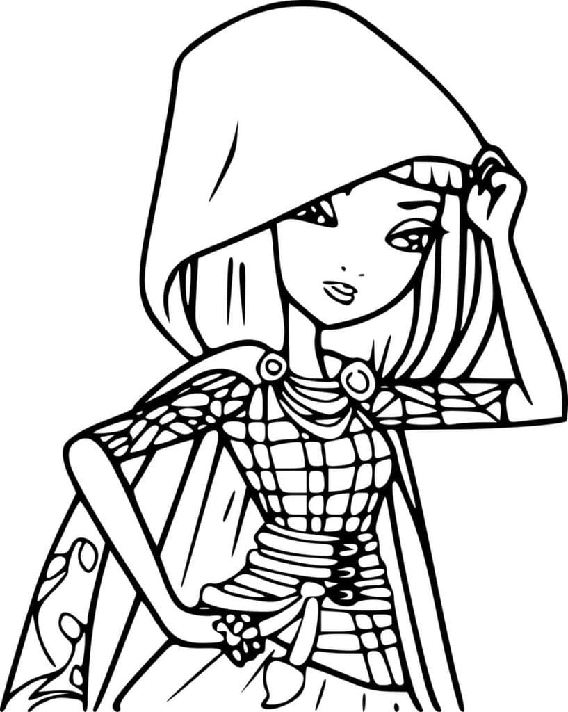 Cerise Hood Ever After High ausmalbilder