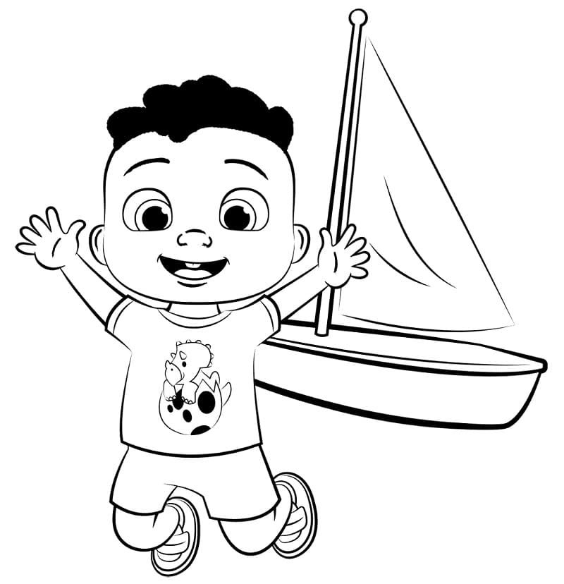 Cocomelon Bild gratis ausmalbilder