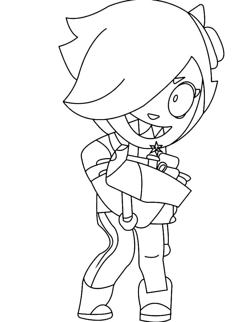 Colette Brawl Stars ausmalbilder