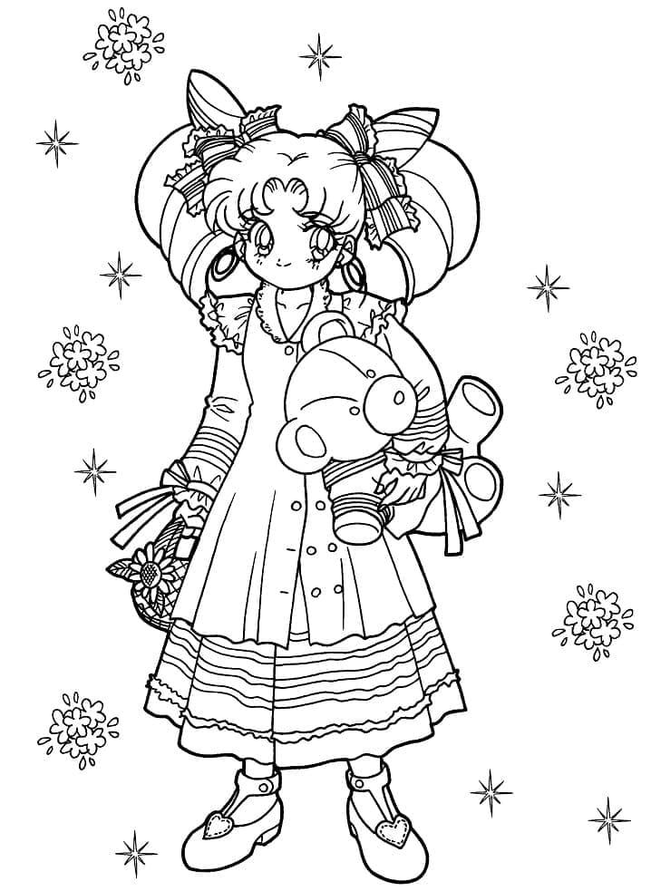 Coole Sailor Moon ausmalbilder