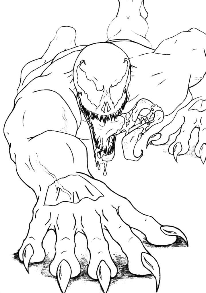 Cooler Venom ausmalbilder