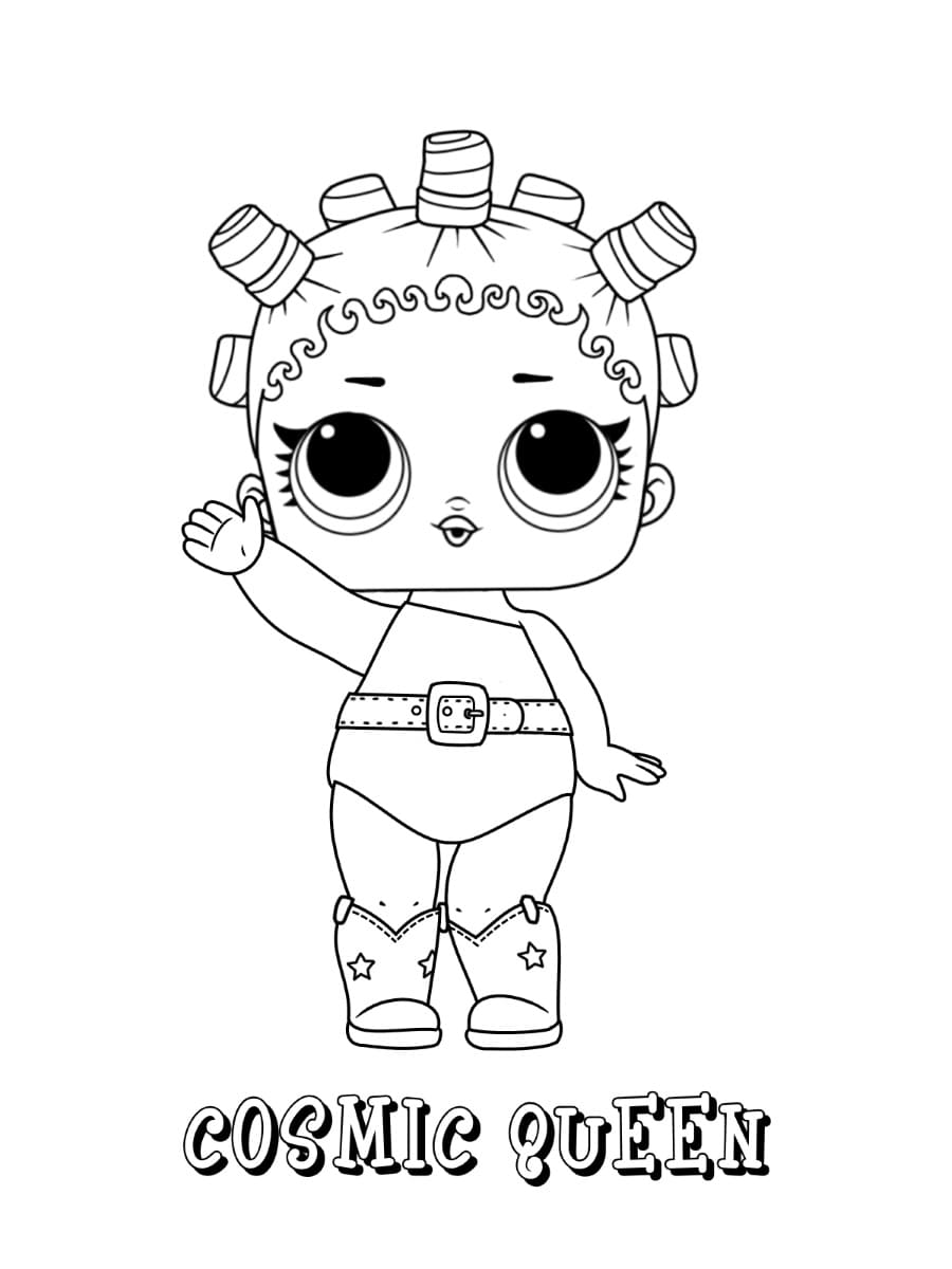 Cosmic Queen di Lol Surprise ausmalbilder