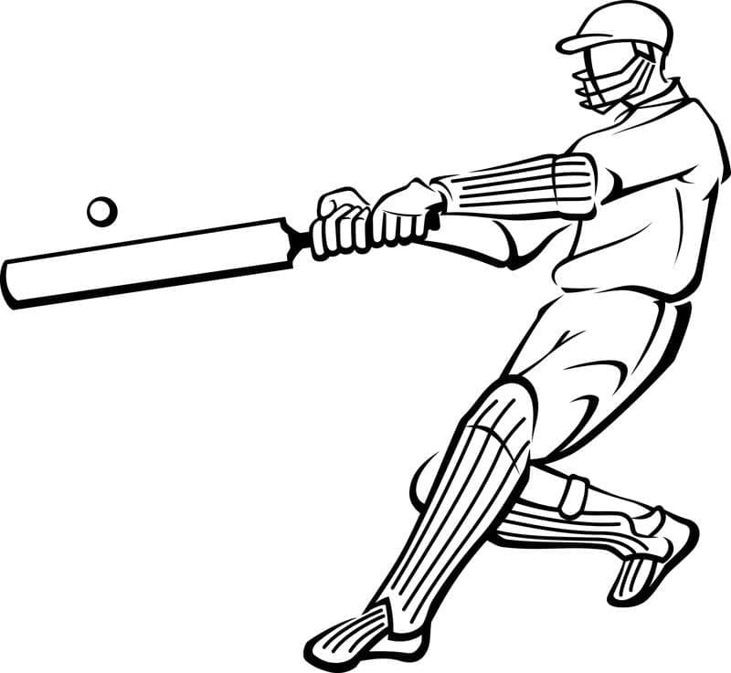Cricket Druckbar Frei ausmalbilder