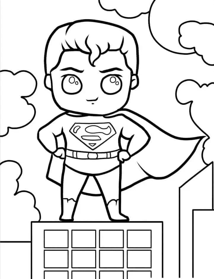 DC Superheld Superman ausmalbilder