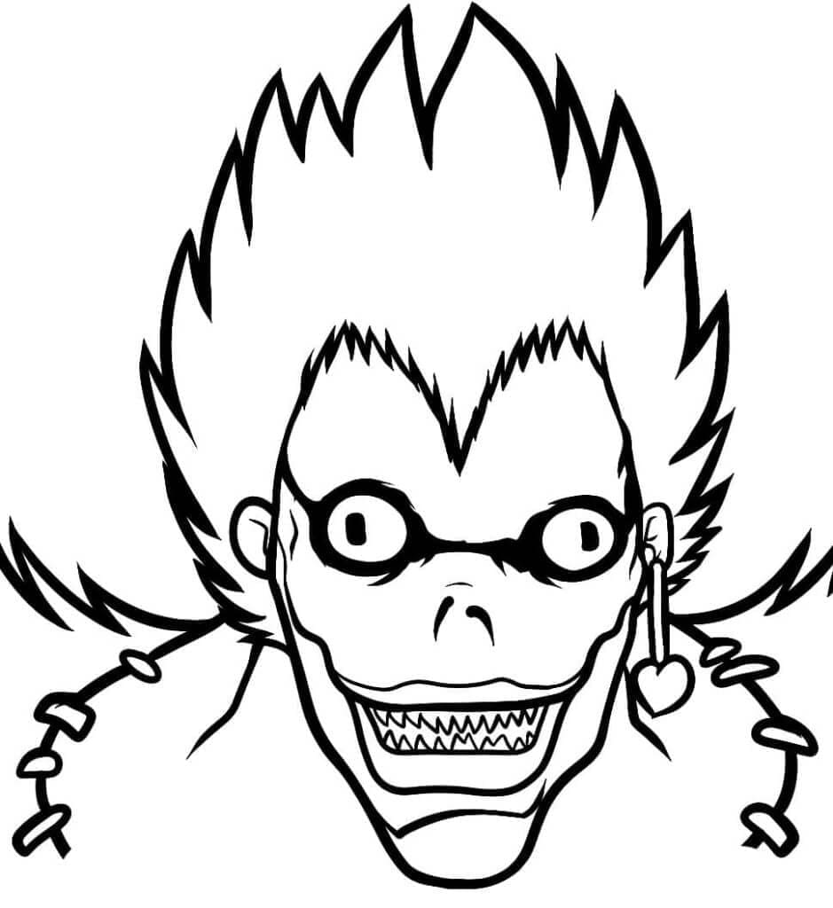 Death Note druckbar für Kinder ausmalbilder