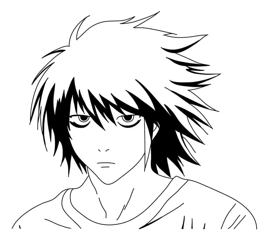 Death Note für 3-jährige Kinder ausmalbilder