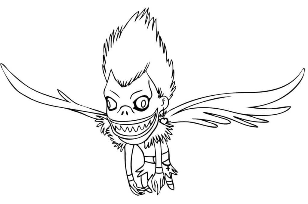 Death Note gratis ausmalbilder