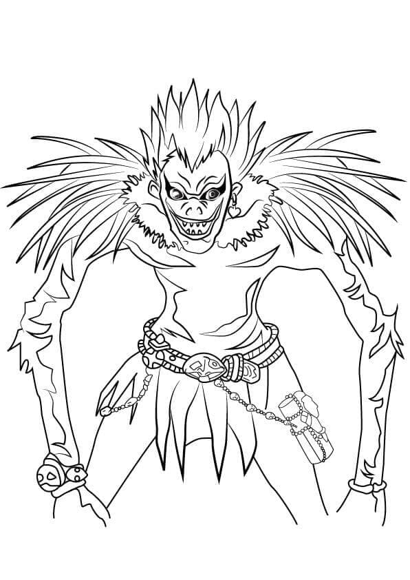 Death Note kostenlos für Kinder ausmalbilder