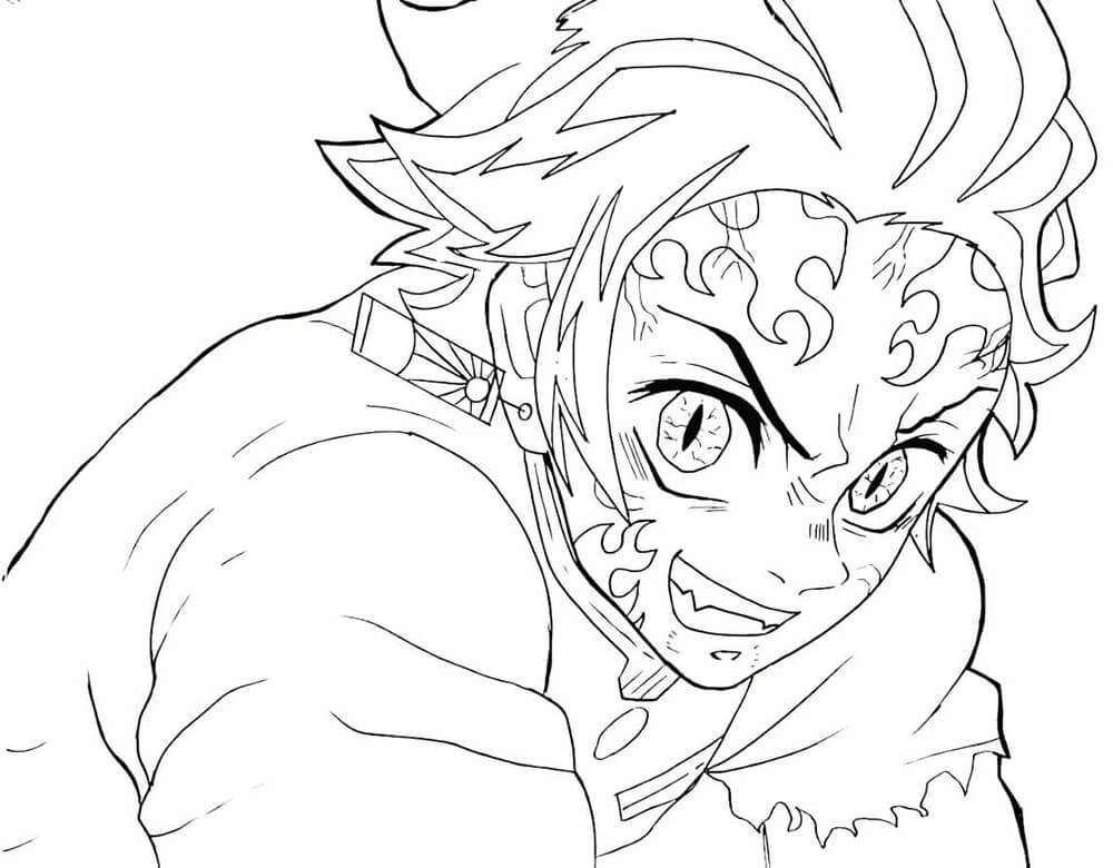 Demon Slayer (2) ausmalbilder