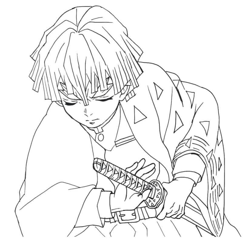Demon Slayer (8) ausmalbilder