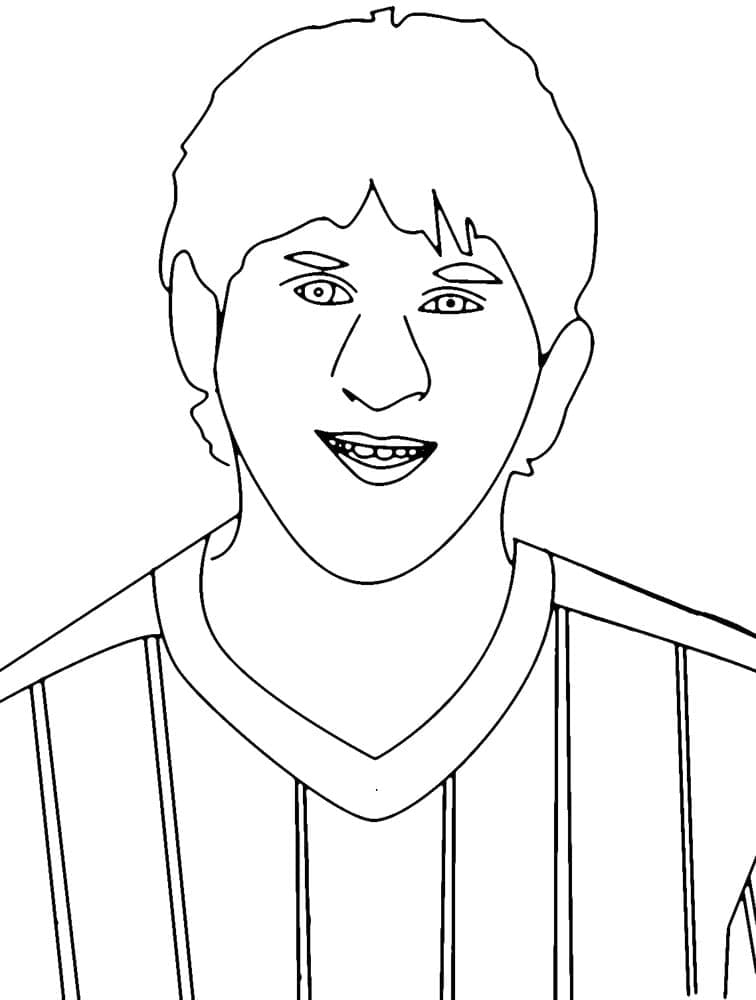 Der großartige Messi ausmalbilder
