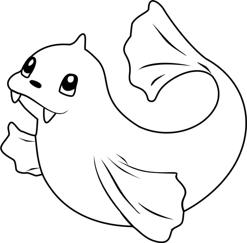 Dewgong Pokemon ausmalbilder