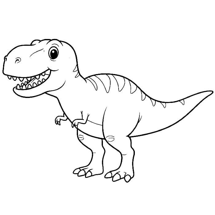 Dinosaurier Für 5-Jährige Kinder ausmalbilder