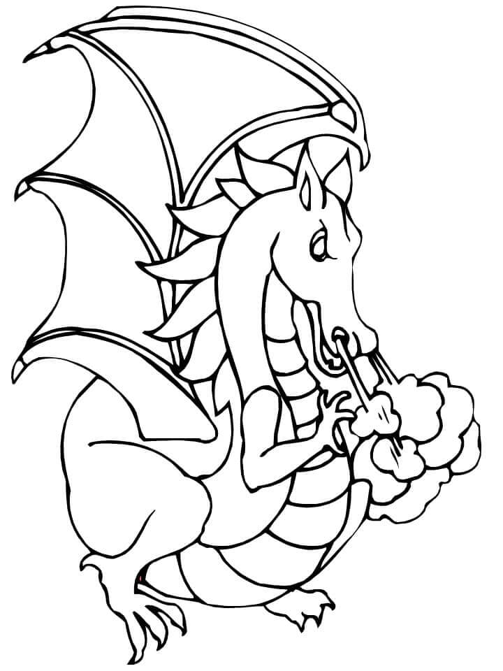 Drache (1) ausmalbilder