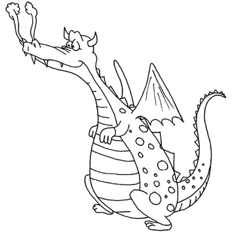 Drache Bild ausmalbilder