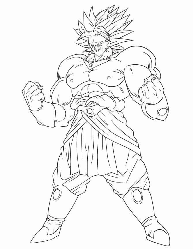 Dragon Ball Z druckfertig ausmalbilder