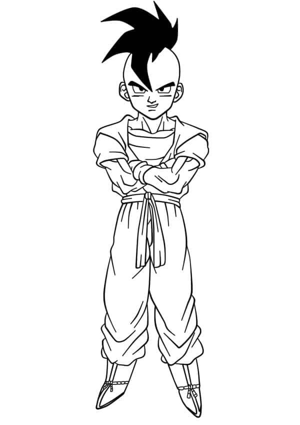 Dragon Ball Z für 5-jährige Kinder ausmalbilder