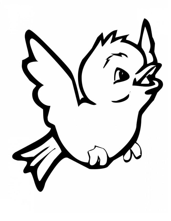 Druckbar Vogel Für Kinder ausmalbilder