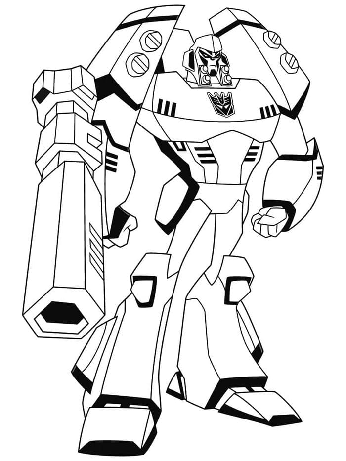 Druckbare Kinder-Bildversion Transformers ausmalbilder