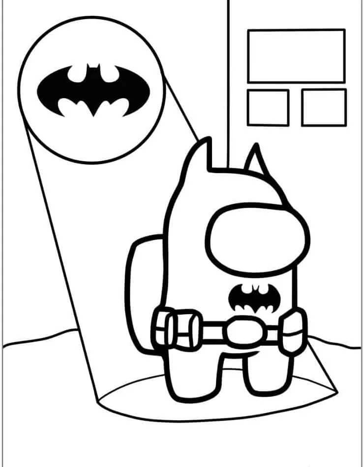 Druckbarer Batman kostenlos ausmalbilder