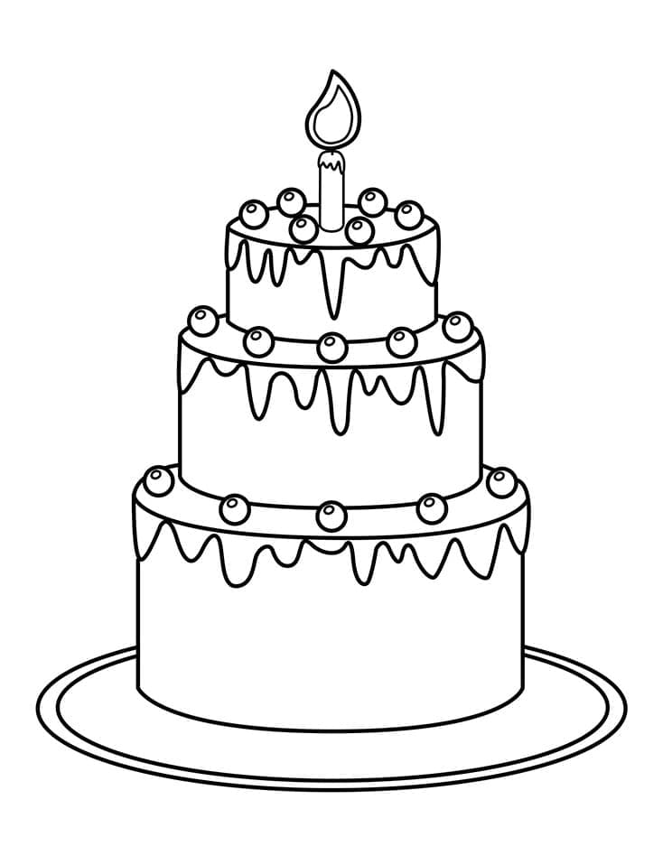 Druckbarer Geburtstag ausmalbilder