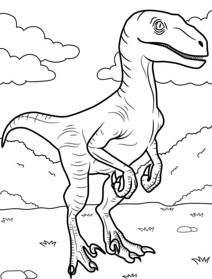 Druckbares Dinosaurier Bild ausmalbilder