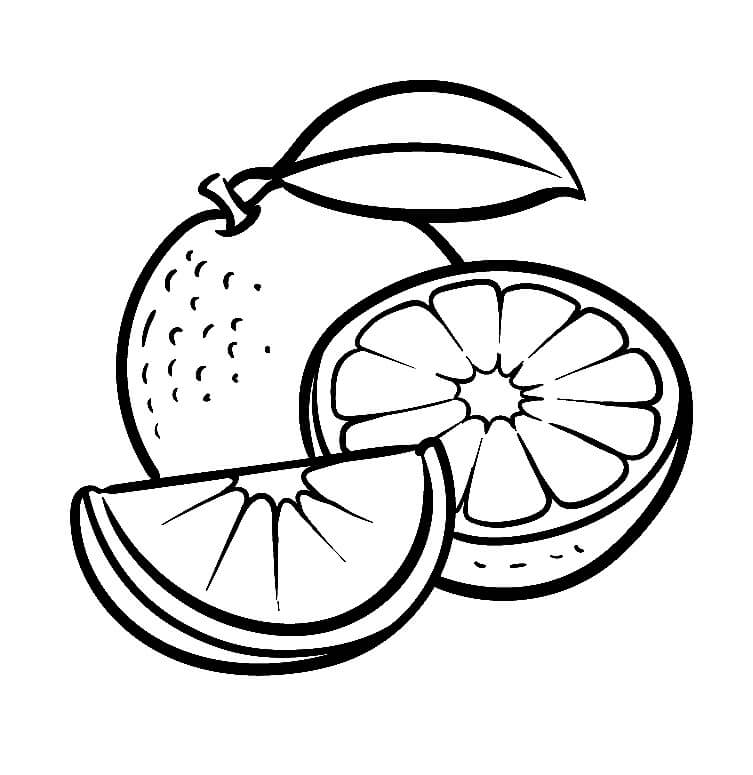 Obst ausmalbilder