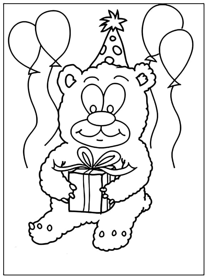 Druckbares Geburtstag Bild ausmalbilder