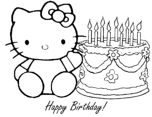 Druckbares Geburtstag Für Kinder ausmalbilder