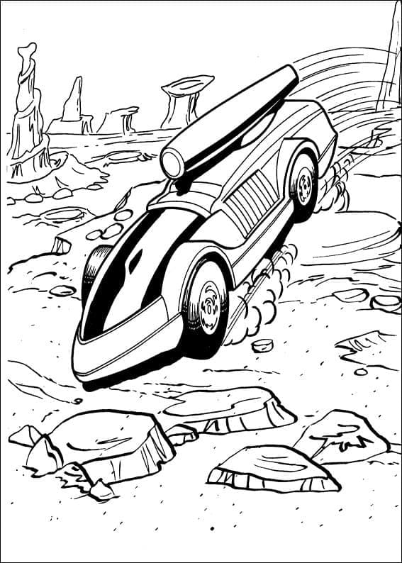 Druckbares Hot Wheels Bild ausmalbilder