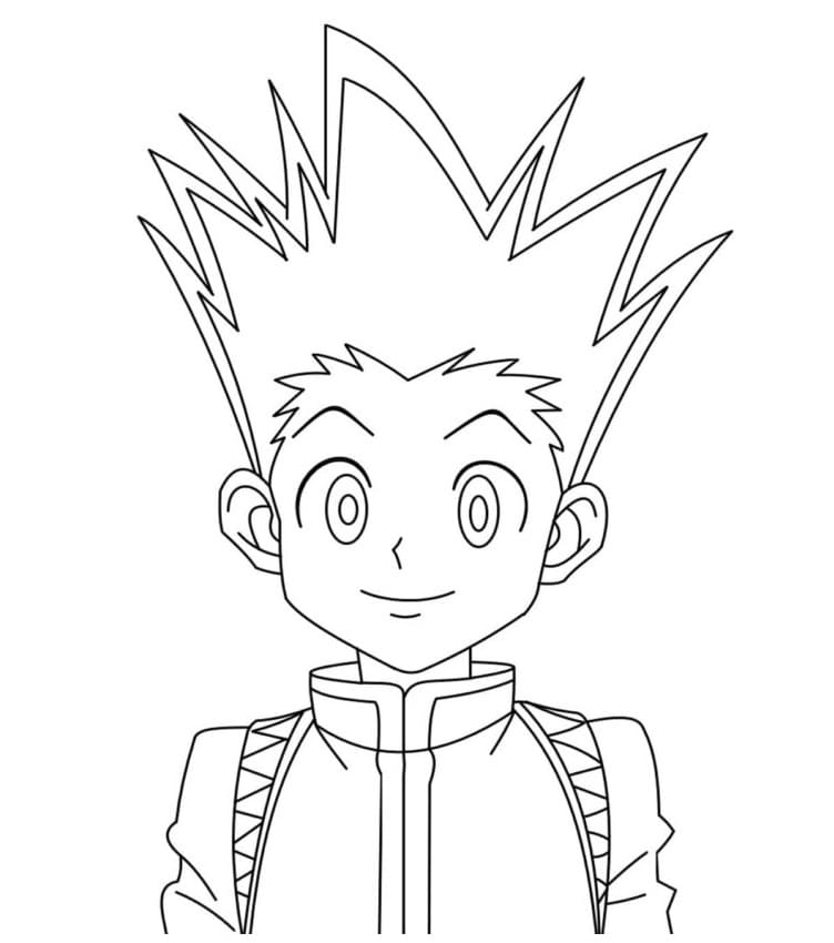 Druckbares Hunter x Hunter kostenlos ausmalbilder