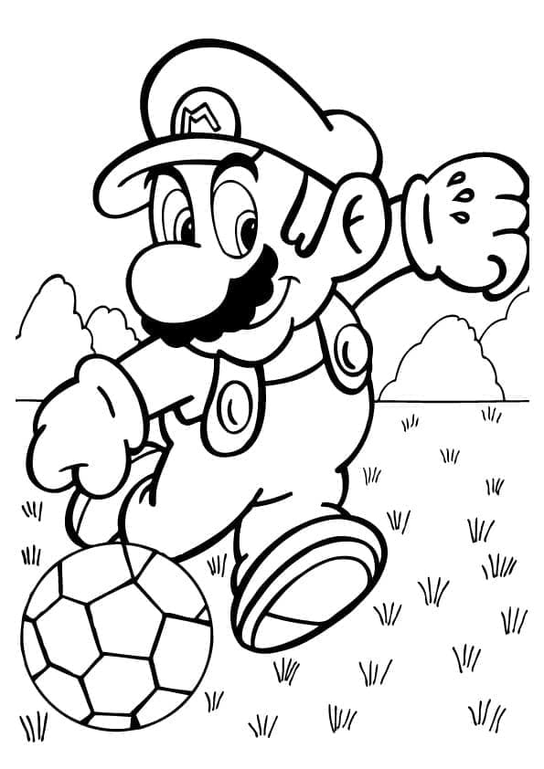 Druckbares Mario Bild ausmalbilder