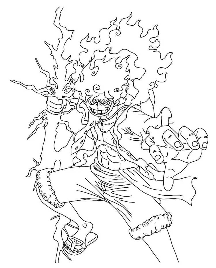 Druckbares One Piece ausmalbilder
