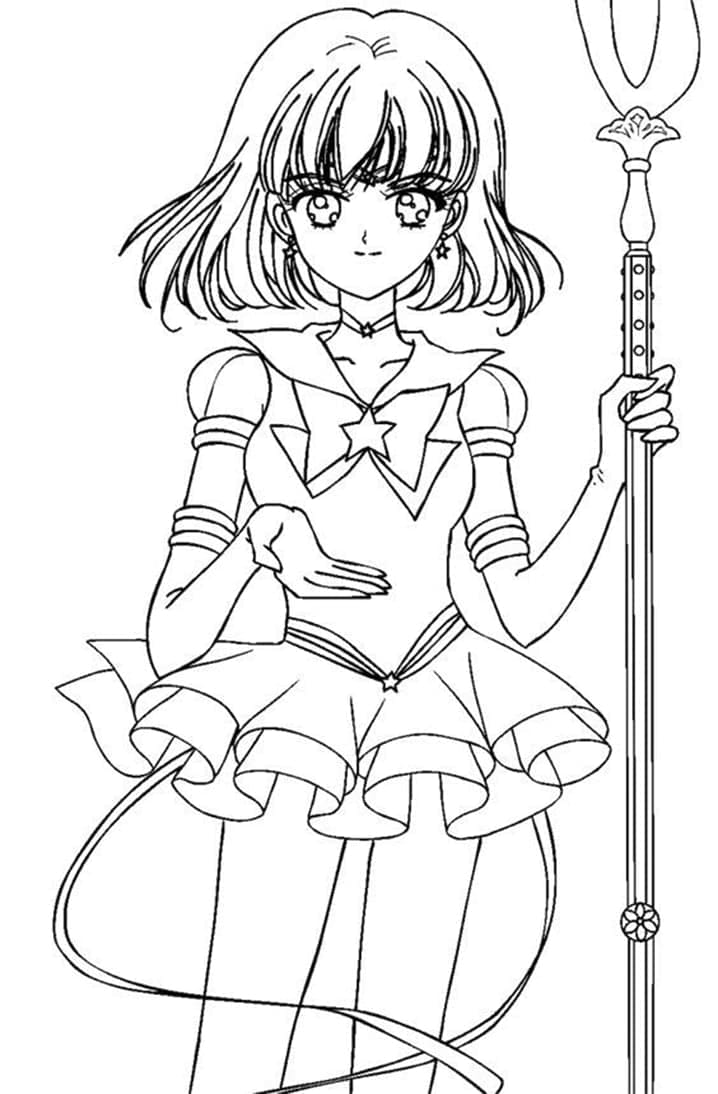 Druckbares Sailor Moon Bild ausmalbilder