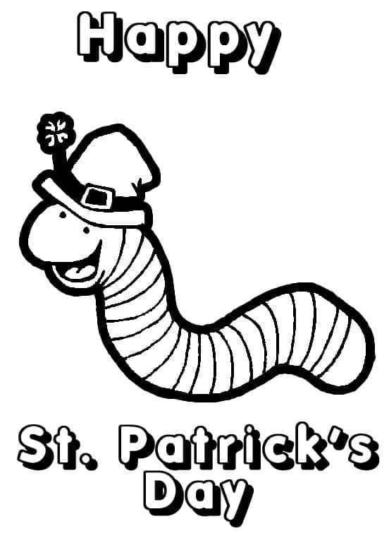 Druckbares St. Patrick's Day Für Kinder ausmalbilder