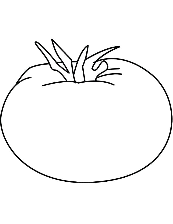 Druckbares Tomate Bild ausmalbilder