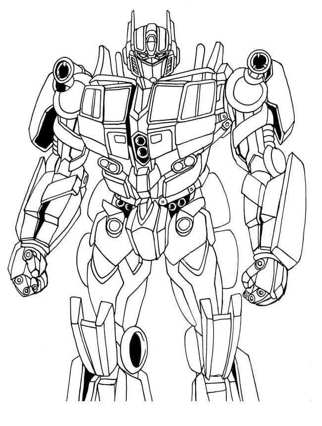 Druckbares Transformers Exemplar ausmalbilder