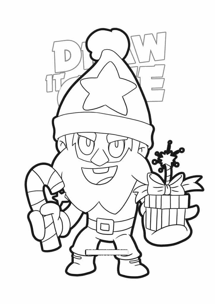 Dynamike Brawl Stars ausmalbilder