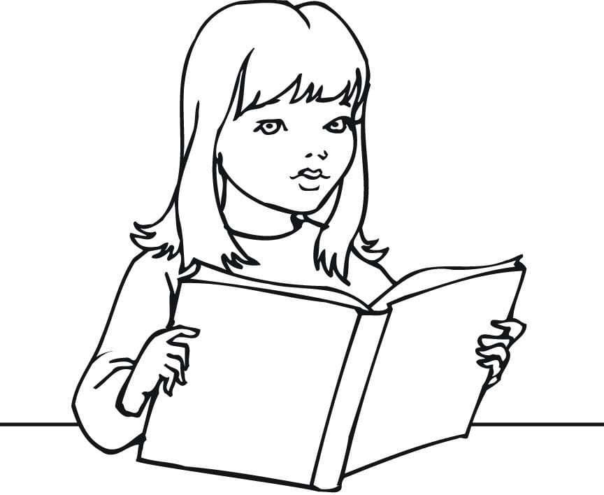 Ein Bücher ausmalbilder