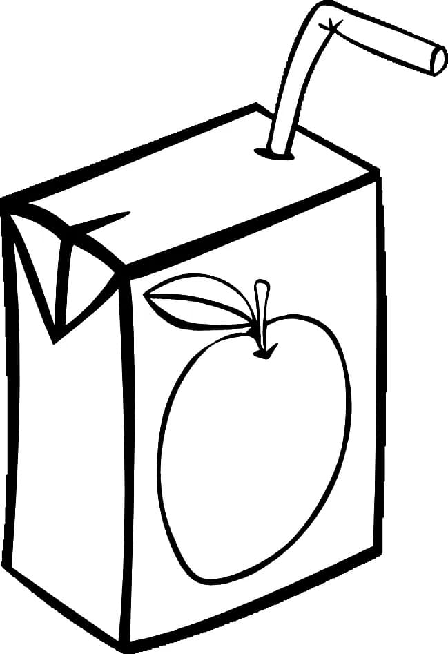 Einfache Apfel ausmalbilder