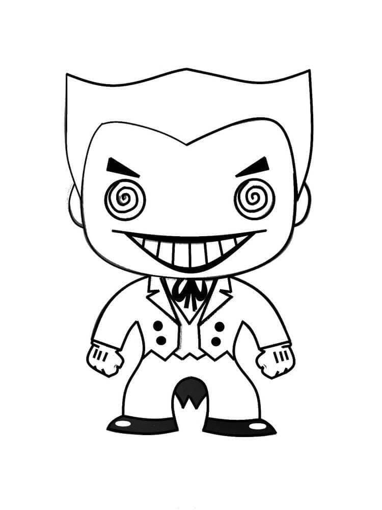 Einfache Funko Pop ausmalbilder