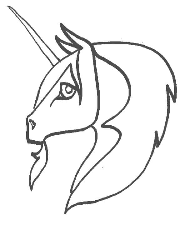 Einhorn (4) ausmalbilder
