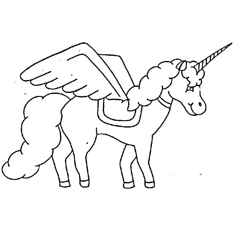 Einhorn Für 1-Jährige Kinder ausmalbilder
