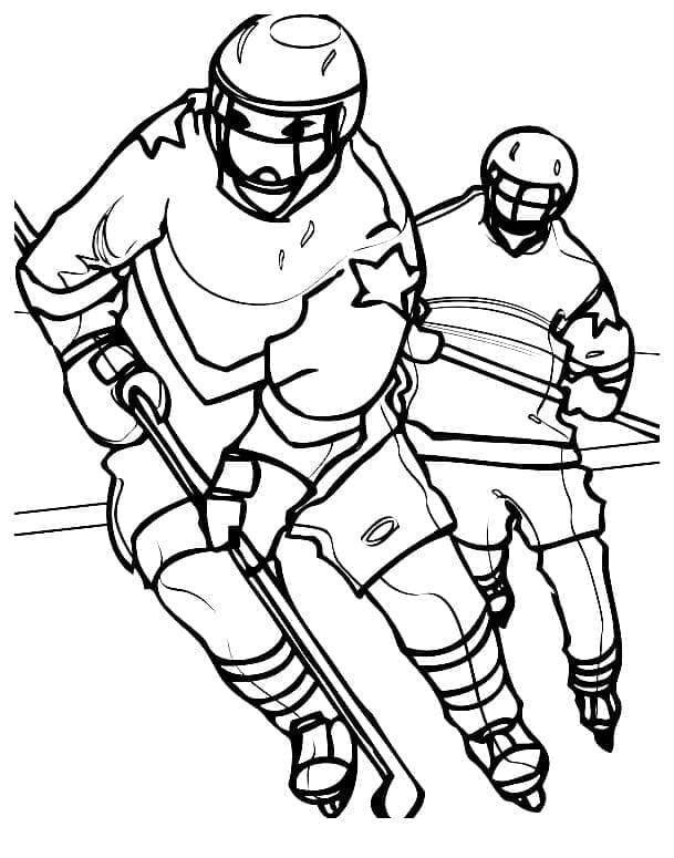 Eishockey Für 2-Jährige Kinder ausmalbilder