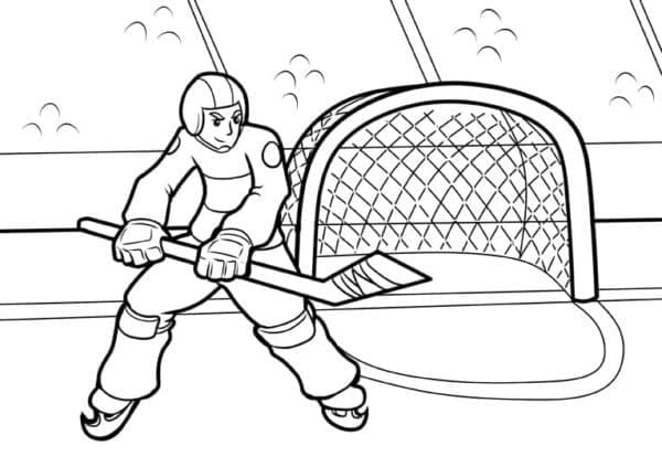 Eishockey Kostenlos ausmalbilder