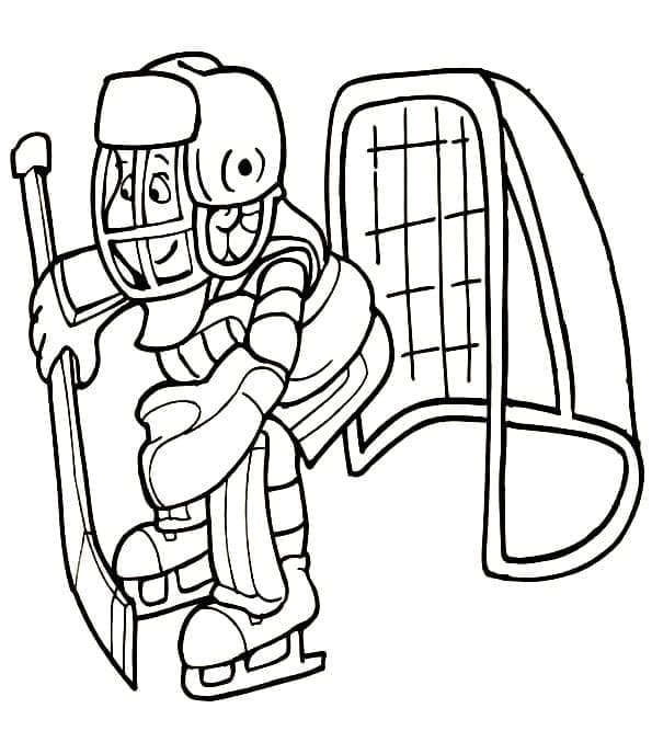 Eishockey Zum Drucken Gratis ausmalbilder