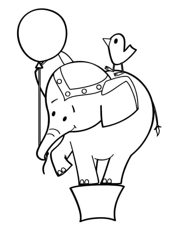 Elefant Für Kinder Gratis ausmalbilder