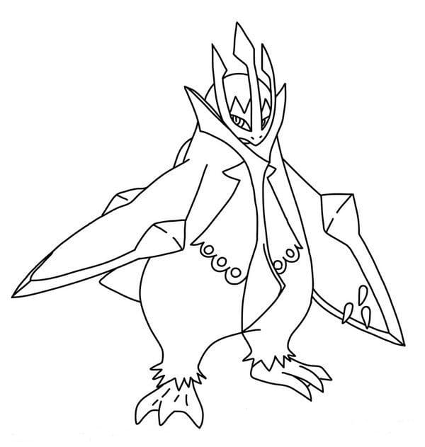 Empoleon Pokemon ausmalbilder
