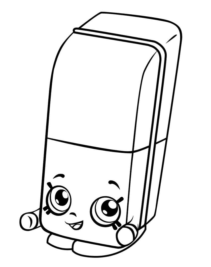 Erica Eraser Shopkins ausmalbilder